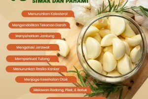 10 Rahasia Manfaat Bawang Putih Untuk Kesehatan