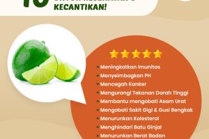 10 Manfaat Jeruk Nipis Terbaik Bagi Kecantikan